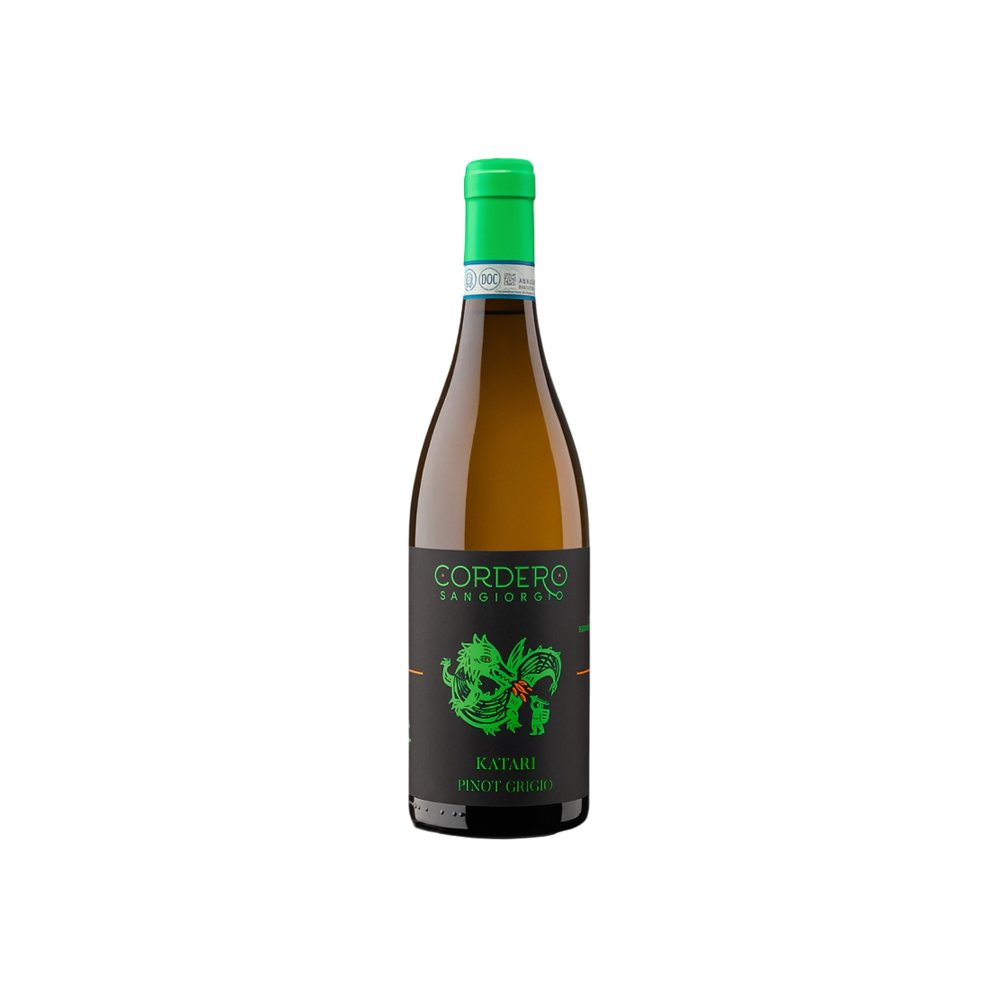 Cordero San Giorgio, Pinot grigio dell’Oltrepò Pavese Katari 2023, Bottiglia 750 ml